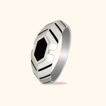Moonlit Majesty Platinum Ring